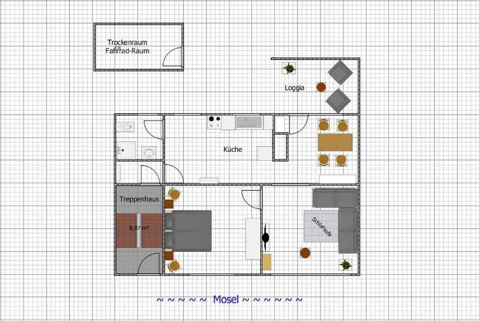Ferienwohnung Loefer-Wasserblick Luaran gambar